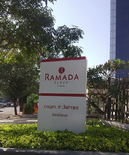 Ramada Plaza Hotel Signage signage project image 3