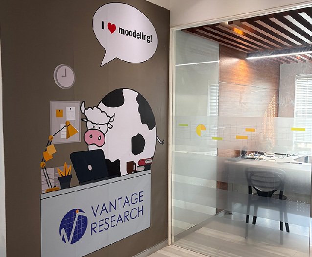 Vantage Research signage project image 1